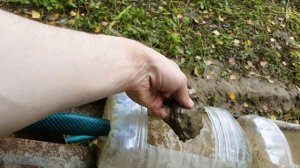 Промывка нерабочей скважины малым количеством воды