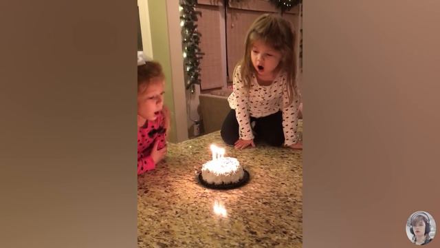 Baby Crying Because of Blowing Candles FAILS 3 Funny Babies Blowing Candle Fail