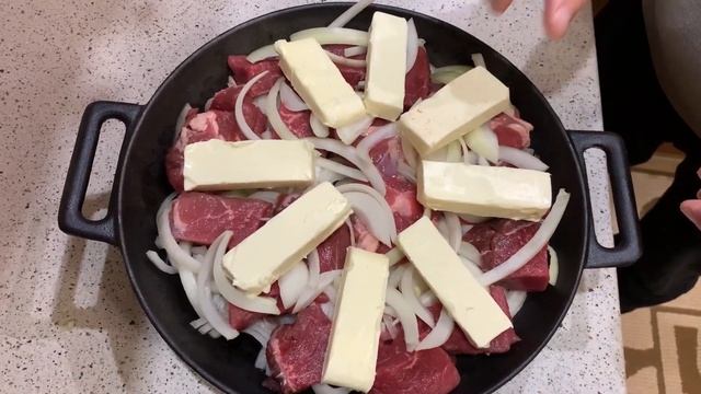 ГОВЯДИНА ТУШЕНАЯ. МЯСО ПО- КРЕМЛЕВСКИ. Рецепт приготовления