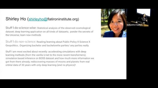 GothamFest - Session 1: Cosmology (December 10, 2021) смотреть онлайн