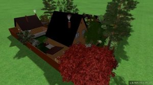 Ландшафтный дизайн дачного участка в лесу 12 соток