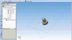 Измерения в деталях в Компас 3D. Расстояние и угол