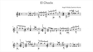 "Ritmos ocultos en guitarra clásica: tutorial". ("El Choclo" y "Milonga de J.Cardoso")