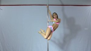 Видео уроки Пол Дэнс (Pole Dance) - Морской конек (Seahorse (Butt hold)