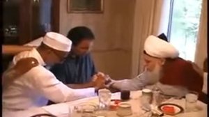 Машхур бўқсчи Мухаммад Али Шейх Хишаму байъати.