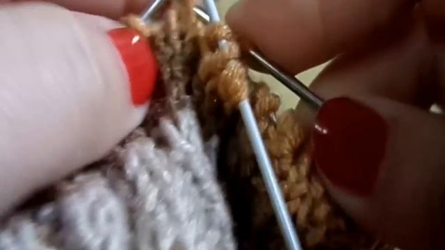 Шарф-труба, снуд вязаный спицами. Вязание на зиму объемного шарфа.  Knitting(Hobby)