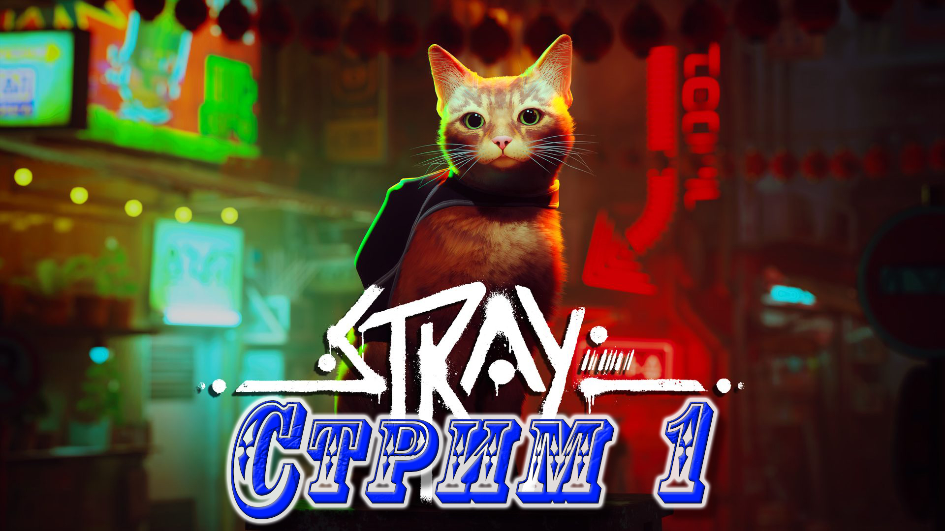 Прохождение Stray ☠ Стрим 1