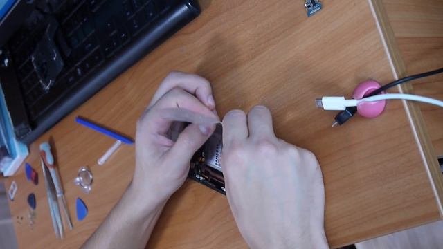 Разборка и замена дисплея Samsung Galaxy S8 \ Replacement Lcd Samsung Galaxy S8