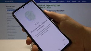 Как заблокировать телефон Samsung Galaxy Z Flip — Добавление отпечатка пальца