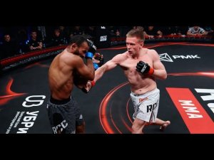 Финиш в конце боя | Евгений Игнатьев, Россия vs Элисмар Сильва, Бразилия | За этим парнем следят UFC