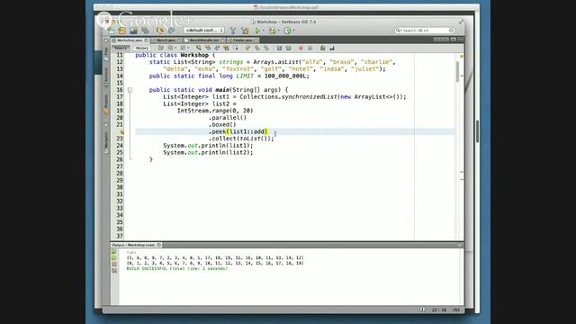 "Java 8 Parallel Streams Workshop", by Stuart Marks смотреть онлайн