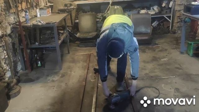 Ремонт польского опрыскивателя, варим новые крылья, Вовка помощник ? 17.03.2021