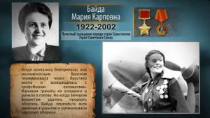 ЗНАЙ НАШИХ. Мария Байда