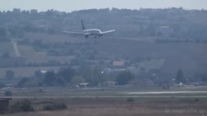 4 different type landings at "Thessaloniki International Airport Makedonia", SKG