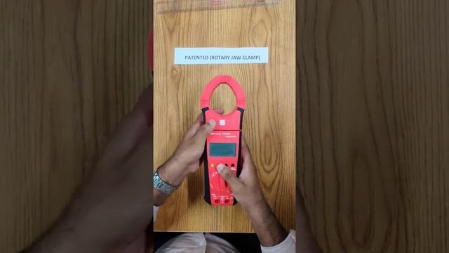 Patented Rotary Jaw Clamp - Rishabh's Clamp Meter Unique Feature