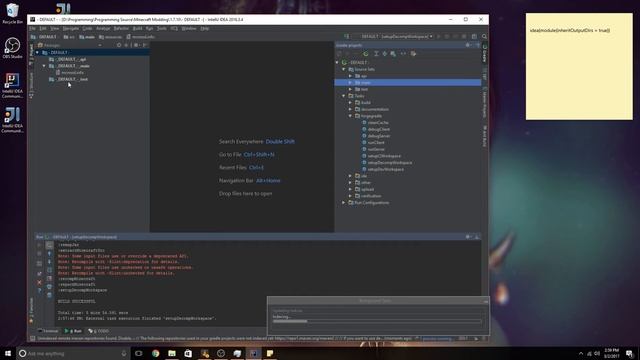 1.7.10 Minecraft Modding - Setting up Intellij IDEA & getting a License смотреть онлайн