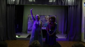 Frozen мыльное шоу на вертикальной пленке на детский праздник "Холодное сердце"