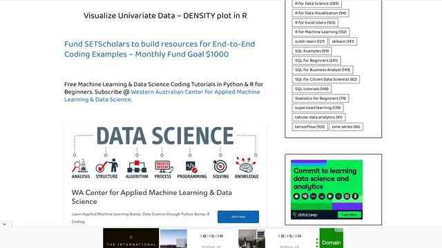 DENSITY plot in R | 5000+ end-to-end notebooks @ https://setscholars.net смотреть онлайн