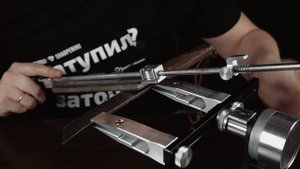 Заточка тактического ножа танто