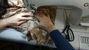 переделываем шубу 46 размера , в жилет 64.