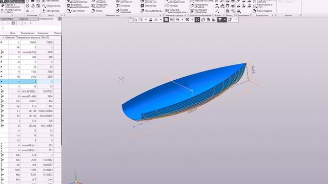 Поверхность для водоизмещающего режима движения (1)