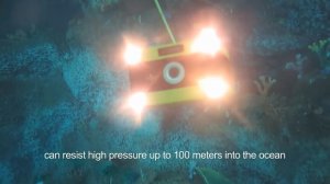Подводный дрон который готов к глубоководным погружениям