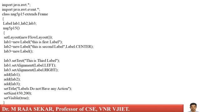 Label in Java LEC 61 смотреть онлайн