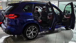 BMW X5 (2024) - Детали интерьера и экстерьера (Люксовый спортивный внедорожник)