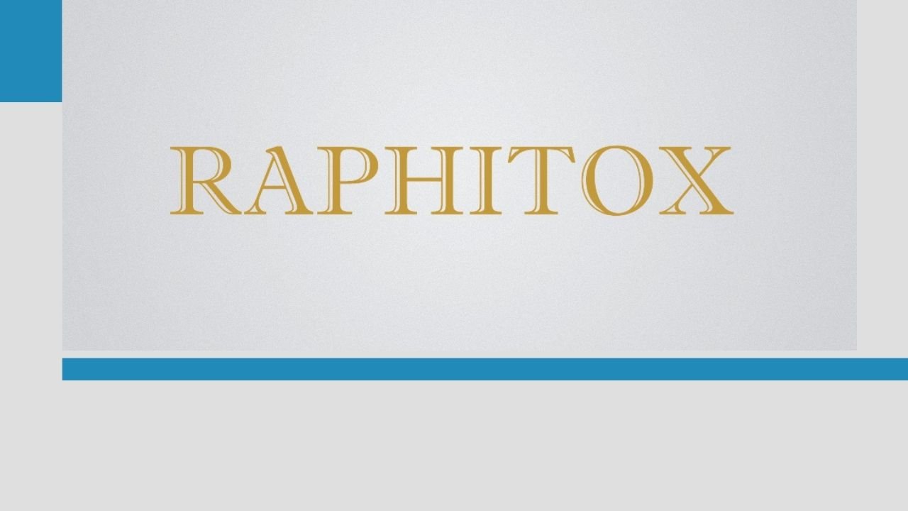 Обучение Raphitox