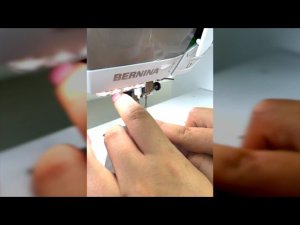 Как правильно заправлять швейную машину BERNINA