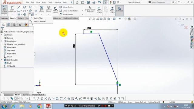 TABLE FAN OUTER CASING IN SOLIDWORKS смотреть онлайн