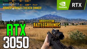 RTX 3050 8gb | i5 11400f | PUBG: Battlegrounds