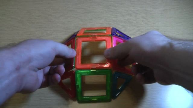 Магформерс магнитный конструктор. Собираем шары. Magformers build balls, spheres. смотреть онлайн