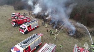 II этап командно-штабного учения: ликвидация пожара в Нальчикском лесничестве