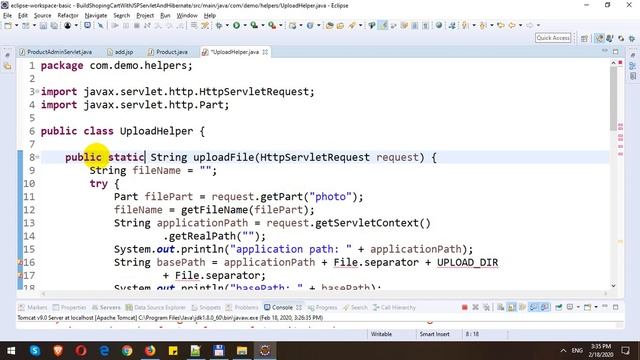 Build Completed Ecommerce with JSP-Servlet and Hibernate - Part 12 - Product Management смотреть онлайн