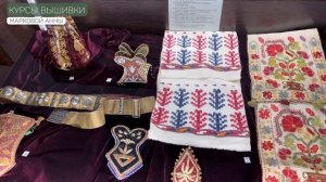 Вышивка в крымскотатарском музее культурно - исторического наследия