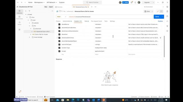How to Import and Test Cloudmersive APIs (via URL) with Postman смотреть онлайн
