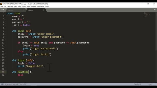 11. Classes and Objects in Python - Object Oriented Programming Bangla Python Tutorial.