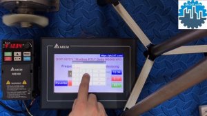 Delta HMI "Modbus RTU" Delta MS300 Inverter Tutorial