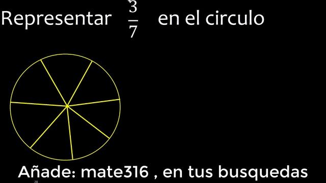 Representar 3/7 graficamente . Representacion grafica de fracciones , grafico смотреть онлайн