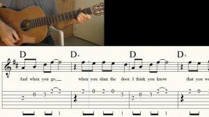 MAMMA MIA | ABBA | Guitar Lesson | Sheet Music & TABs