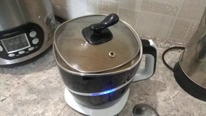 Электрическая кастрюля BRAYER BR2800BK 1.5L | Варка супа