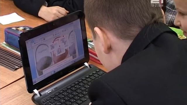 Модель "1 ученик : 1 компьютер" в школе №2 г.Буя смотреть онлайн