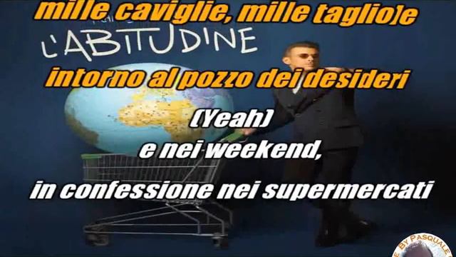 Francesco Gabbani   L'abitudine KARAOKE FAIR USE