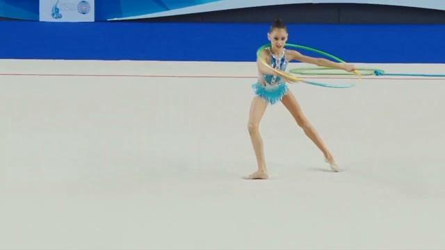 Daria Trubnikova - Hoop 'Young Gymnasts 2015' АА(16.233) смотреть онлайн