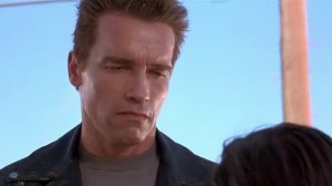 Терминатор 2. Терминатор учится улыбаться )))