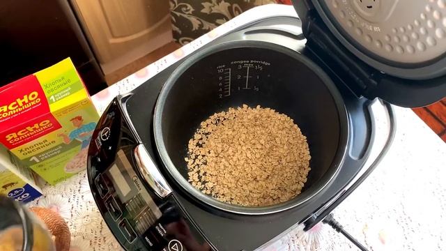 Овсяная КАША В Мультиварке