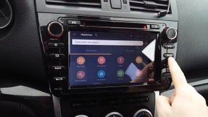 Обзор магнитолы Carmedia 1, Mazda 6 gh