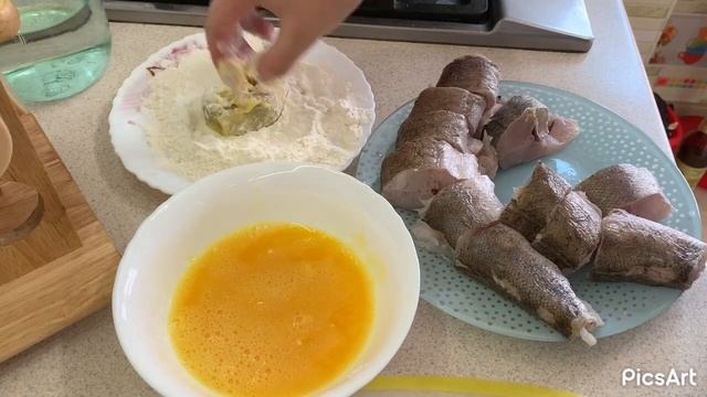 Хек жаренный в кляре. Вкуснейшая рыба в кляре@lyubimgotovit