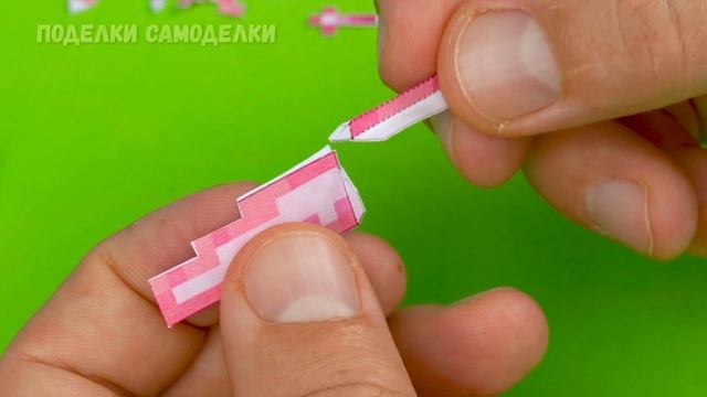 7 Майнкрафт поделок из бумаги своими руками Майнкрафт в реальной жизни Аксолотль DIY смотреть онлайн